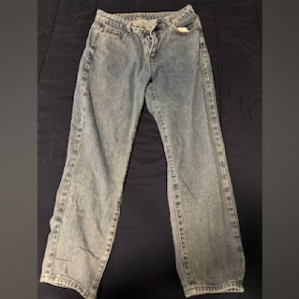 Shein High Waisted Straight Leg Blue Jeans - Women's size Large
